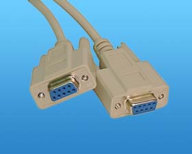 10ft. NULL MODEM CABLE DB-9F/F